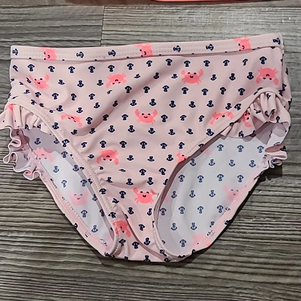 Carter CUTEST CATCH Crab & Anchor Tankini with Matching Bottoms Size 12 Months